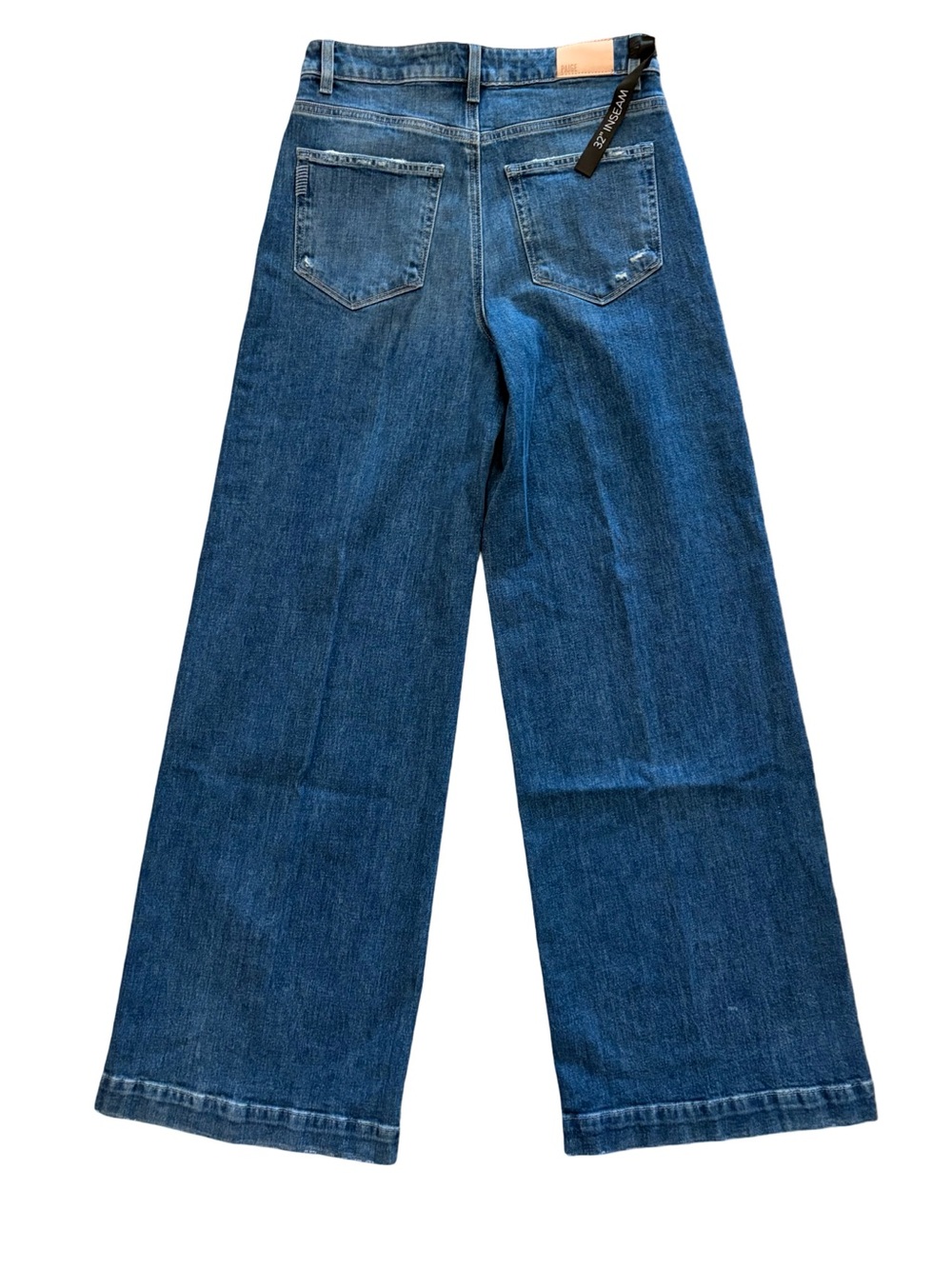 Paige NWT Harper Wide-Leg Jeans Timbre Size 28 - Picture 5 of 10